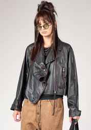 NB 2130 Myra Coated Cropped Jacket - December Thieves