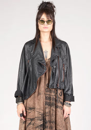 NB 2130 Myra Coated Cropped Jacket - December Thieves