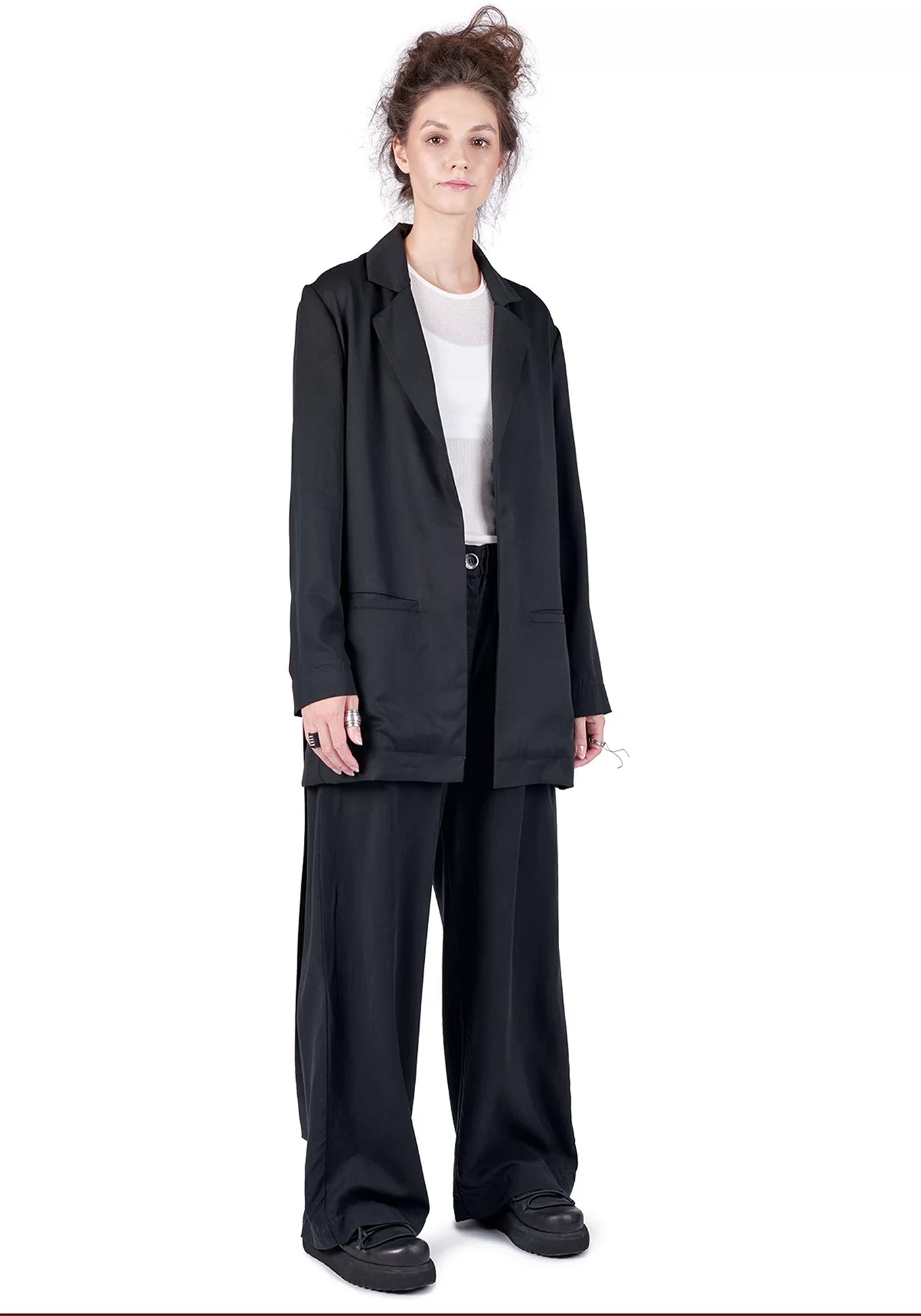 Naia Tie Waist Cut Out Detail Blazer