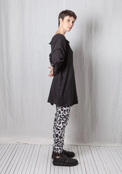 Linen Cotton Oversized Knit Pullover