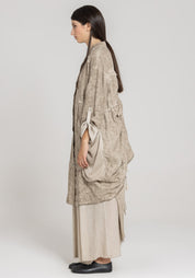 Long Jacket with Split Back Detail