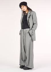 Samar Oversized Wool Blend Blazer Jacket