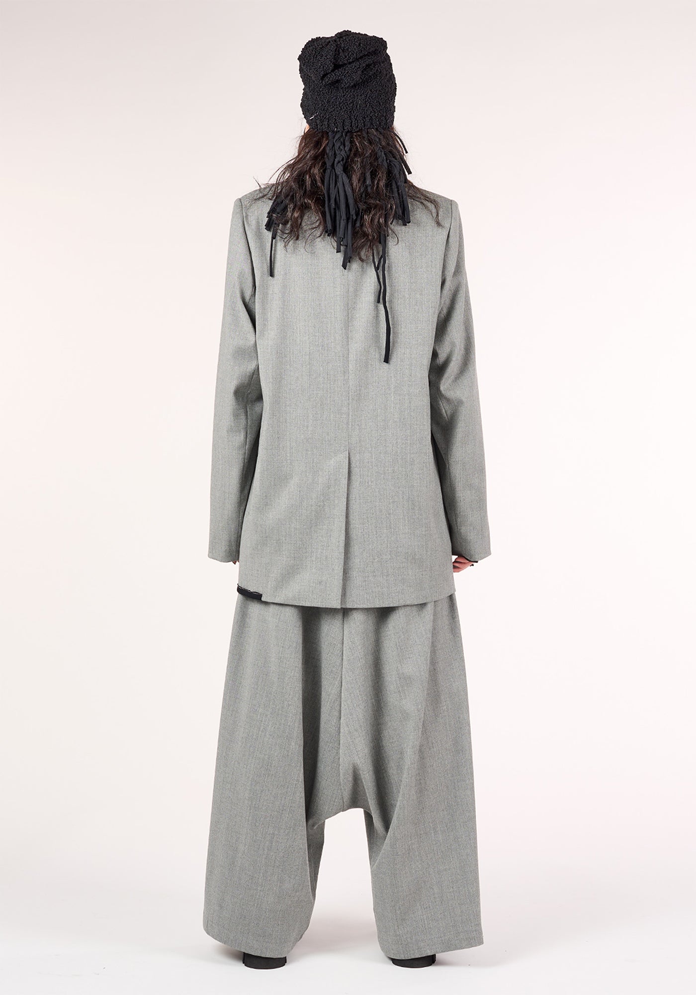 Samar Oversized Wool Blend Blazer Jacket