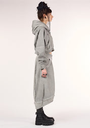 Sus Drop Shoulder Cropped Hoodie