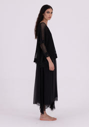 Open Knit Pullover