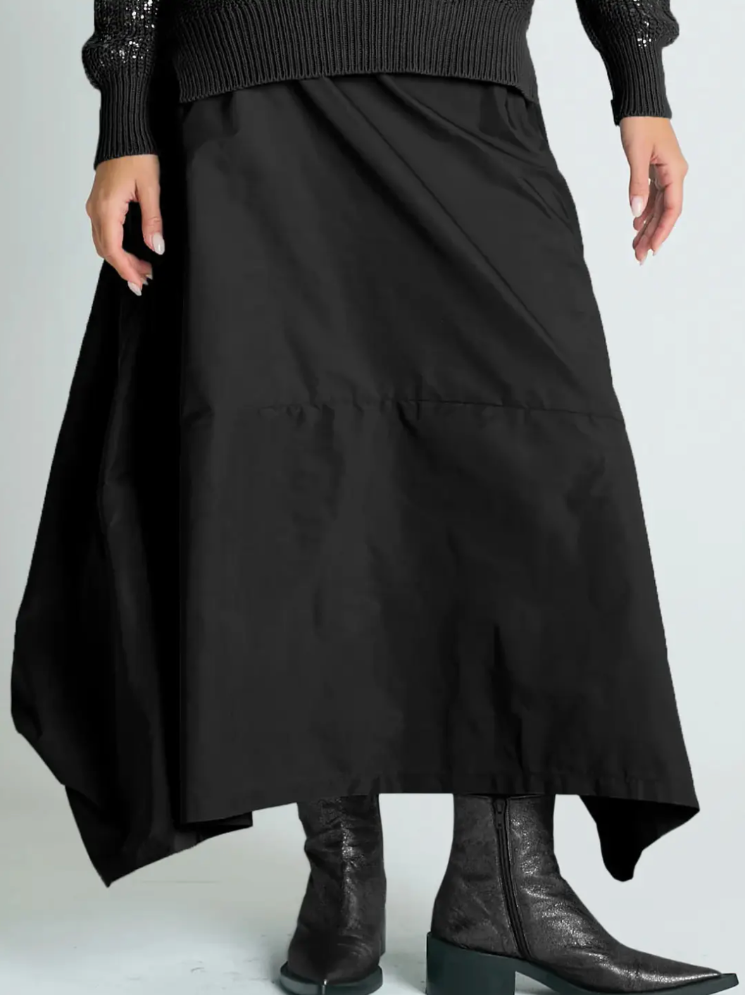 Asymmetric Architectural Skirt