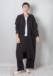 Tencel Oversized Transformable Coat