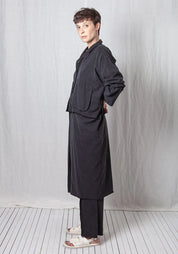Tencel Oversized Transformable Coat