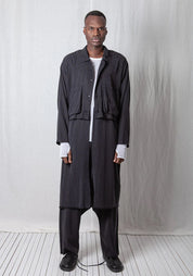 Tencel Oversized Transformable Coat