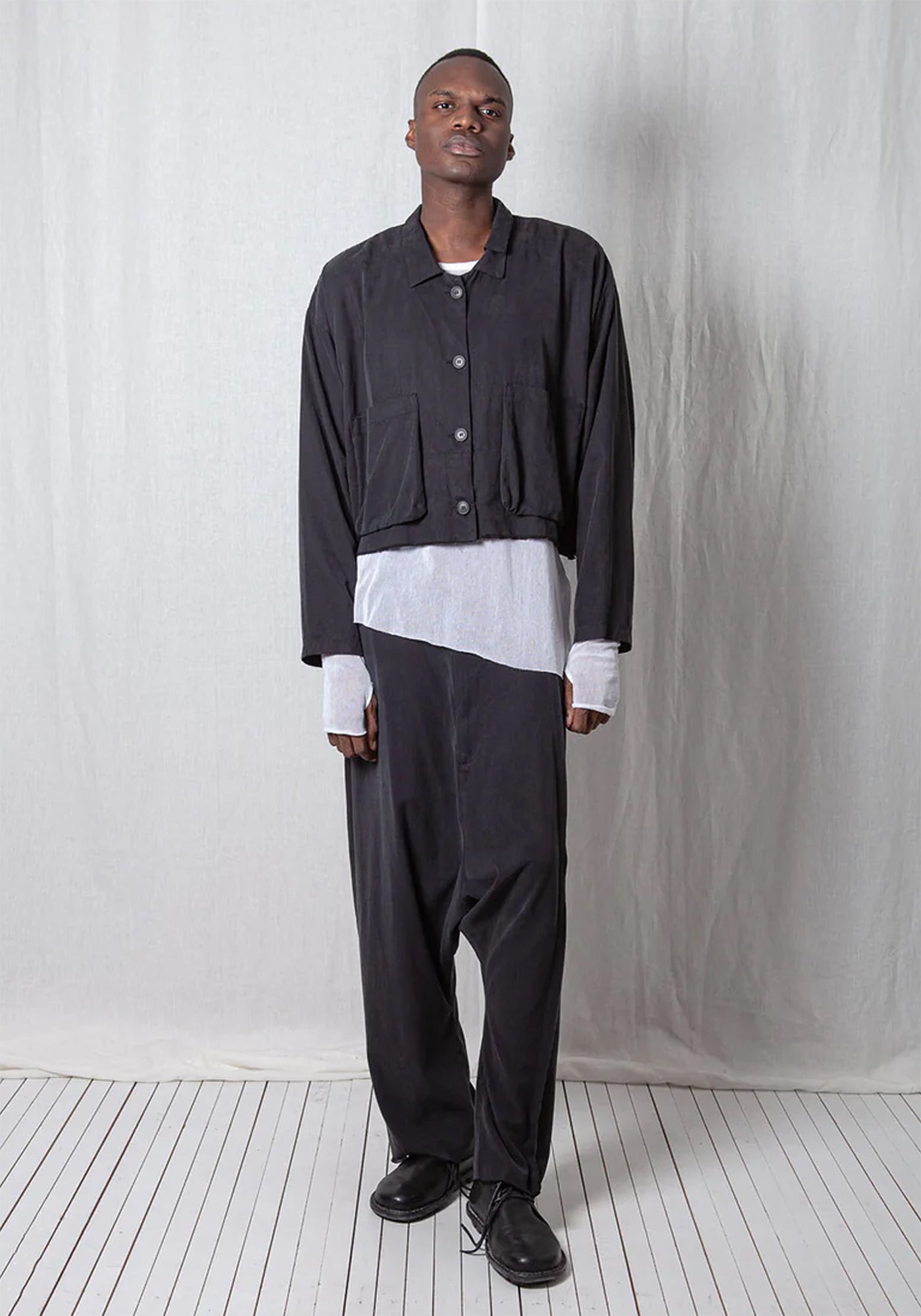 Tencel Oversized Transformable Coat