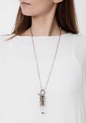 Quartz Point Trade Beads Necklace