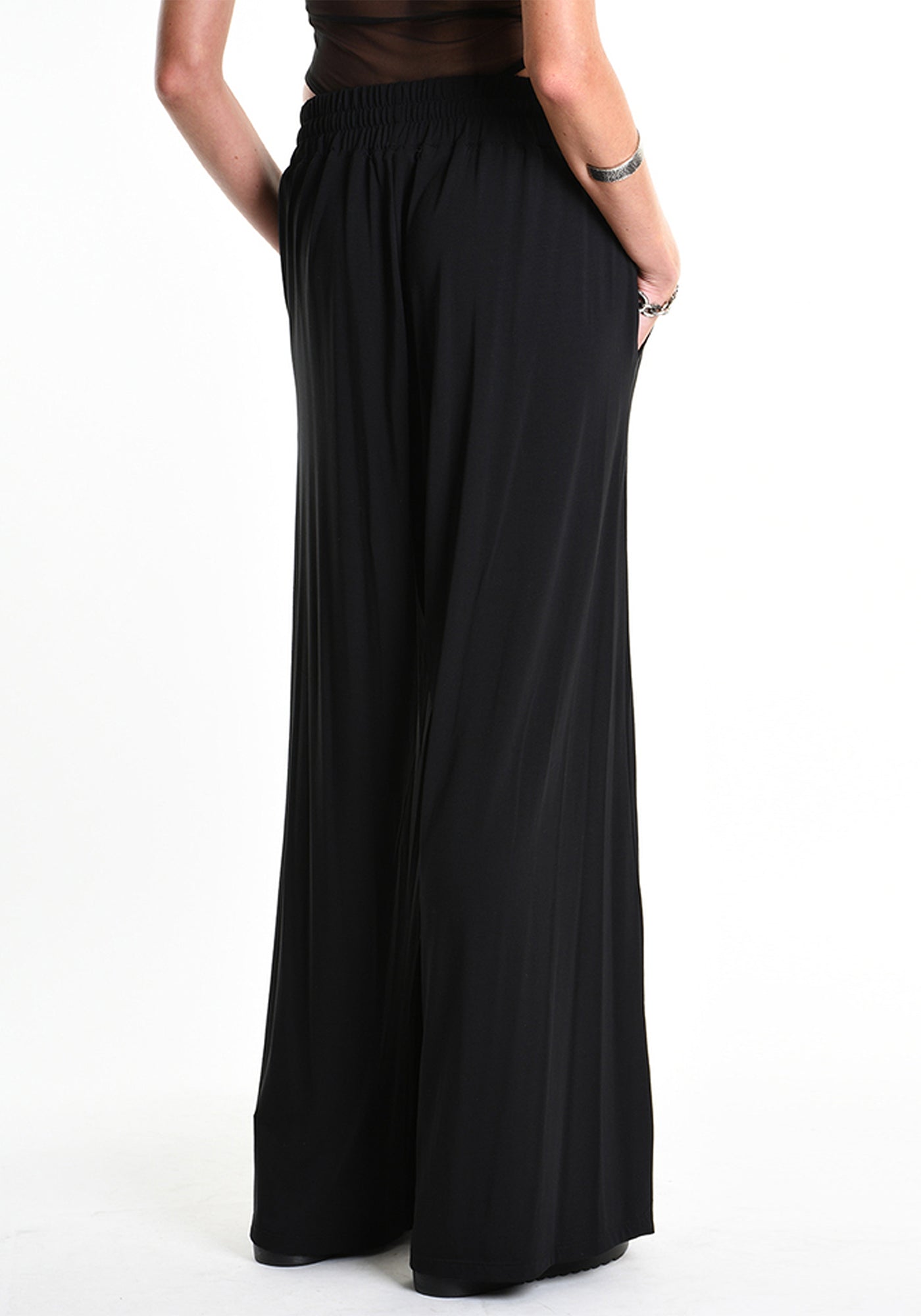 Wide Leg Bamboo Jersey Pants - December Thieves