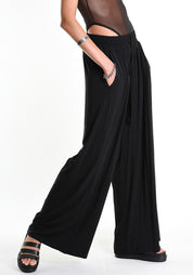 Wide Leg Bamboo Jersey Pants - December Thieves