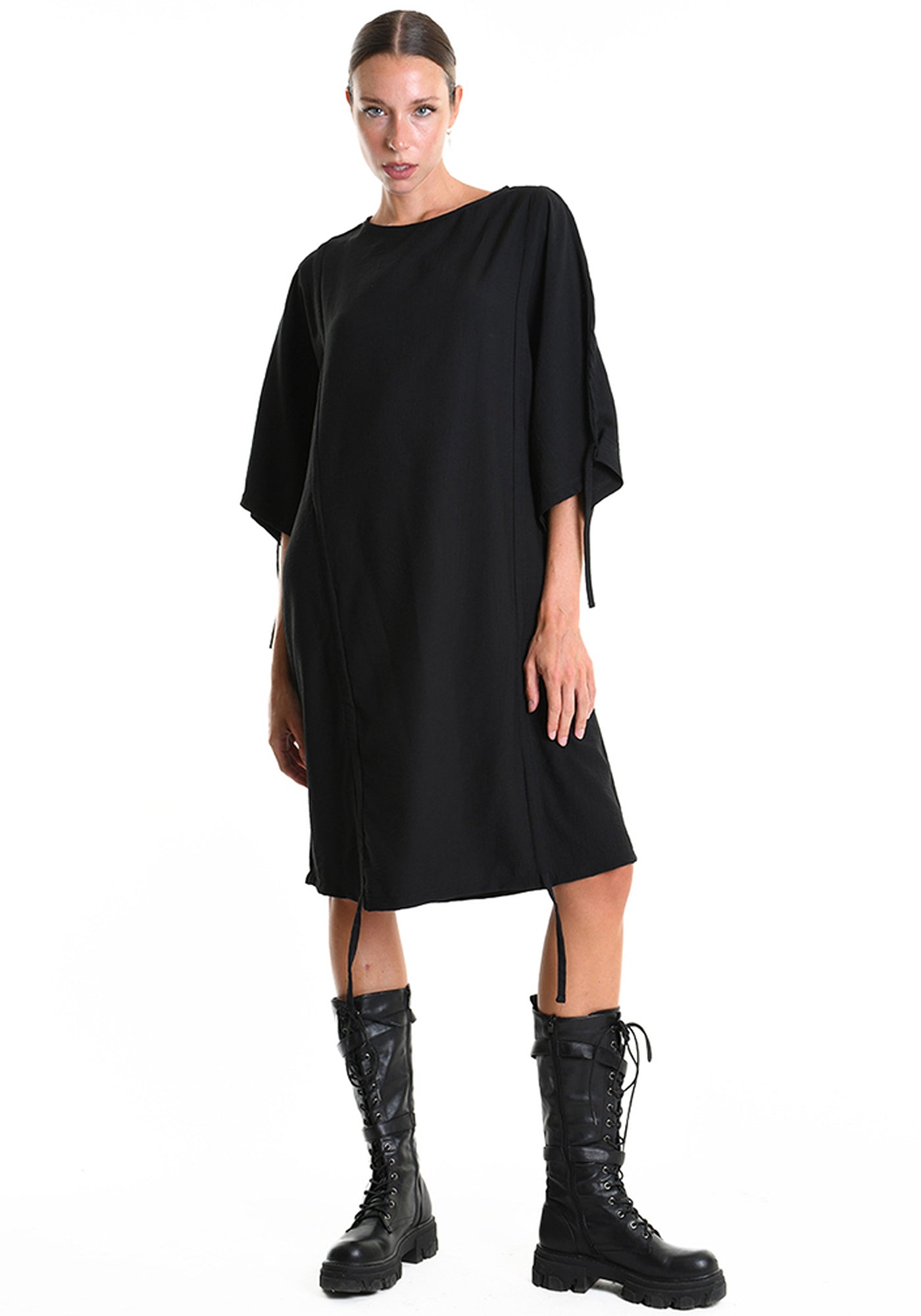 Ruche Details Mini Dress - December Thieves