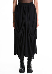 Drape Detail Maxi Skirt - December Thieves