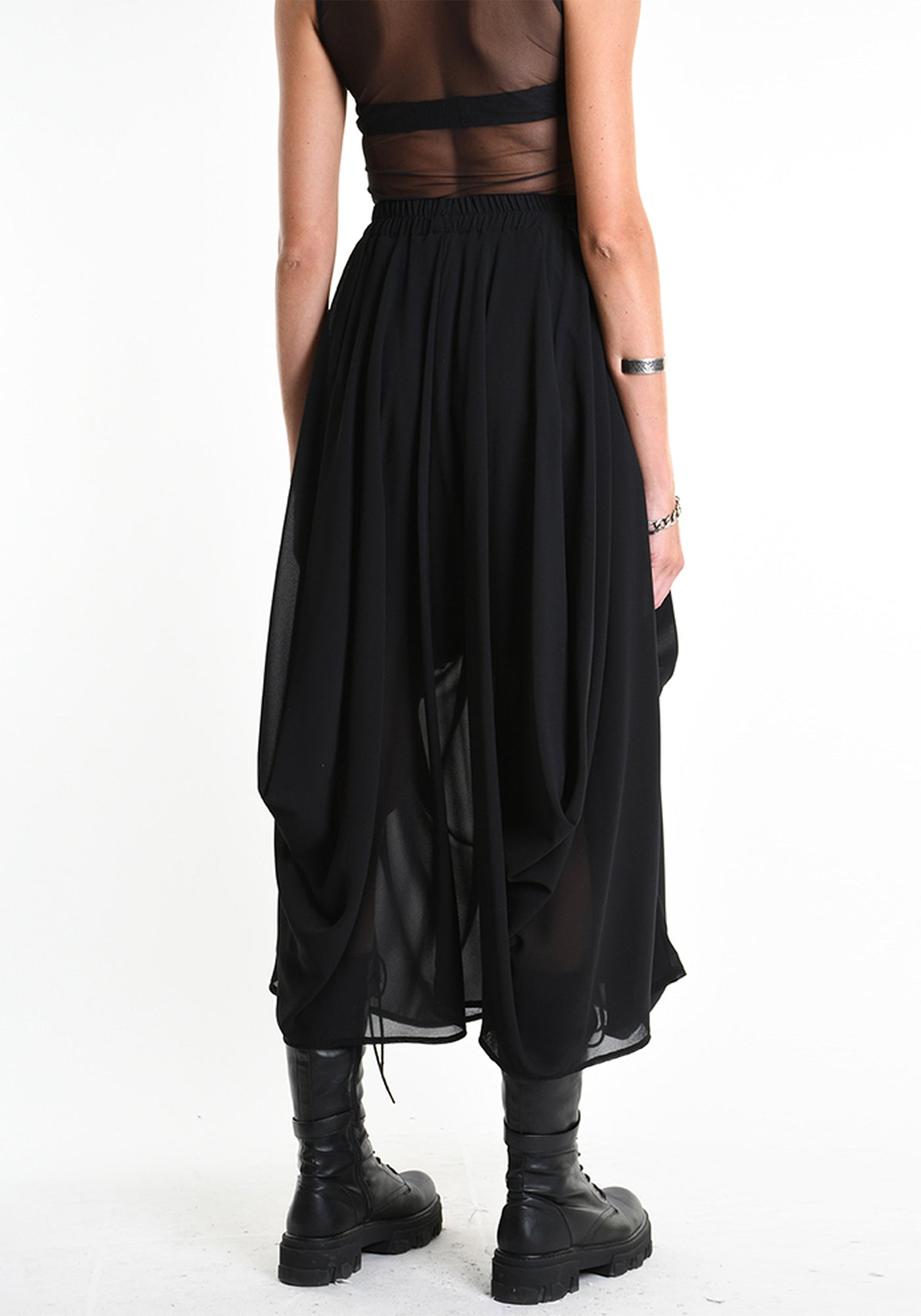 Drape Detail Maxi Skirt - December Thieves