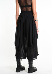 Drape Detail Maxi Skirt - December Thieves