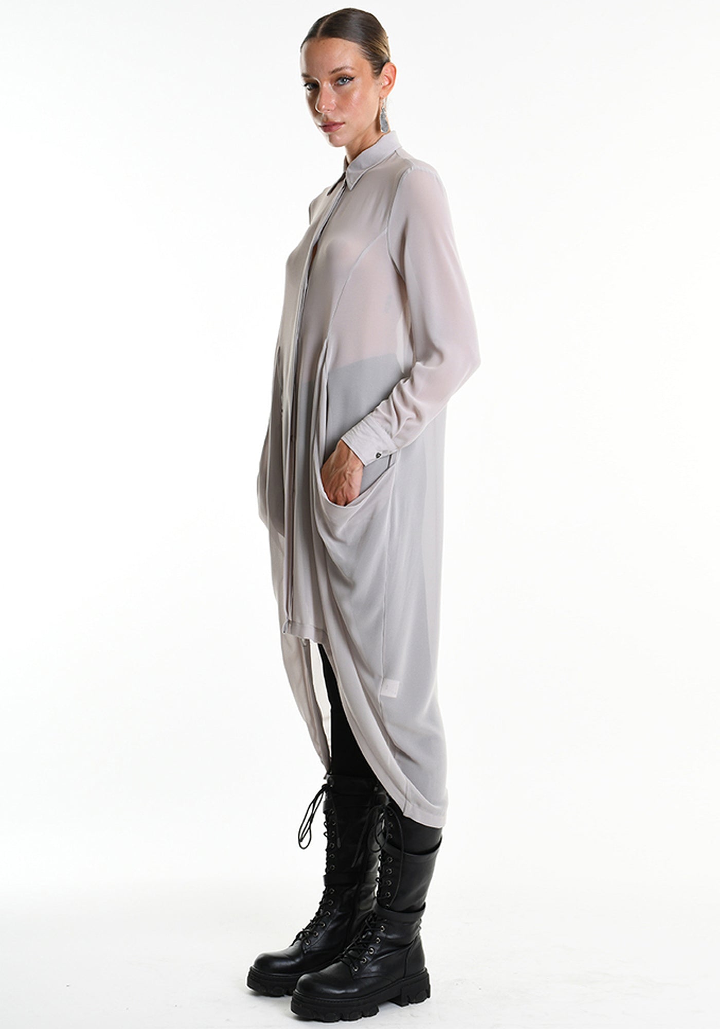 Asymmetric Tunic Blouse - December Thieves