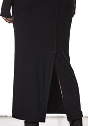 Fitted High Neck Maxi Dress - December Thieves