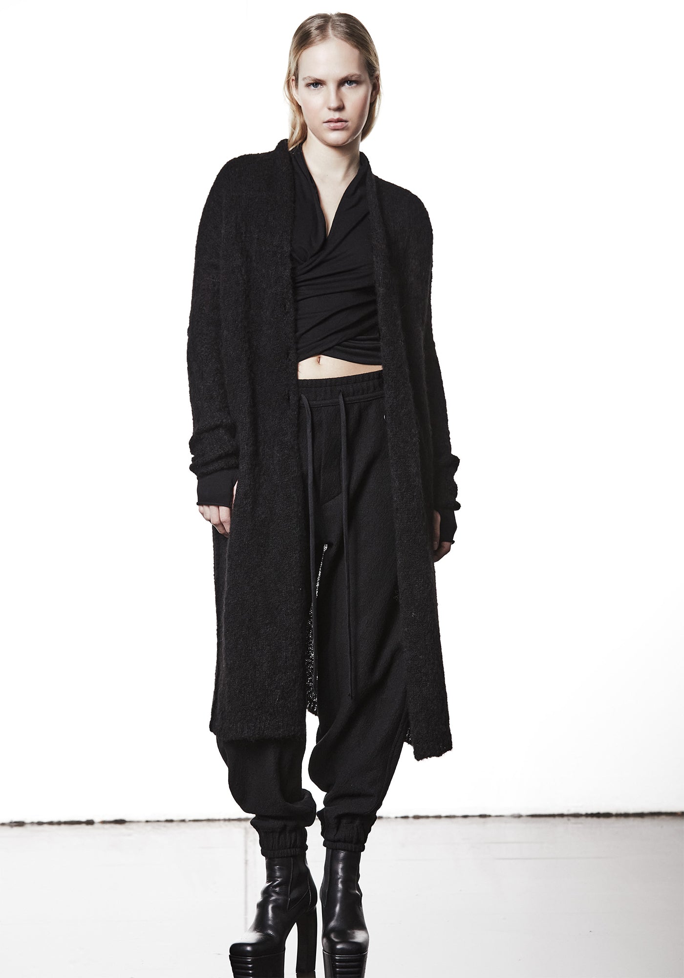 Relaxed Fit Maxi Length Knit Cardigan - December Thieves