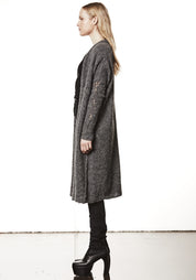 Relaxed Fit Maxi Length Knit Cardigan - December Thieves