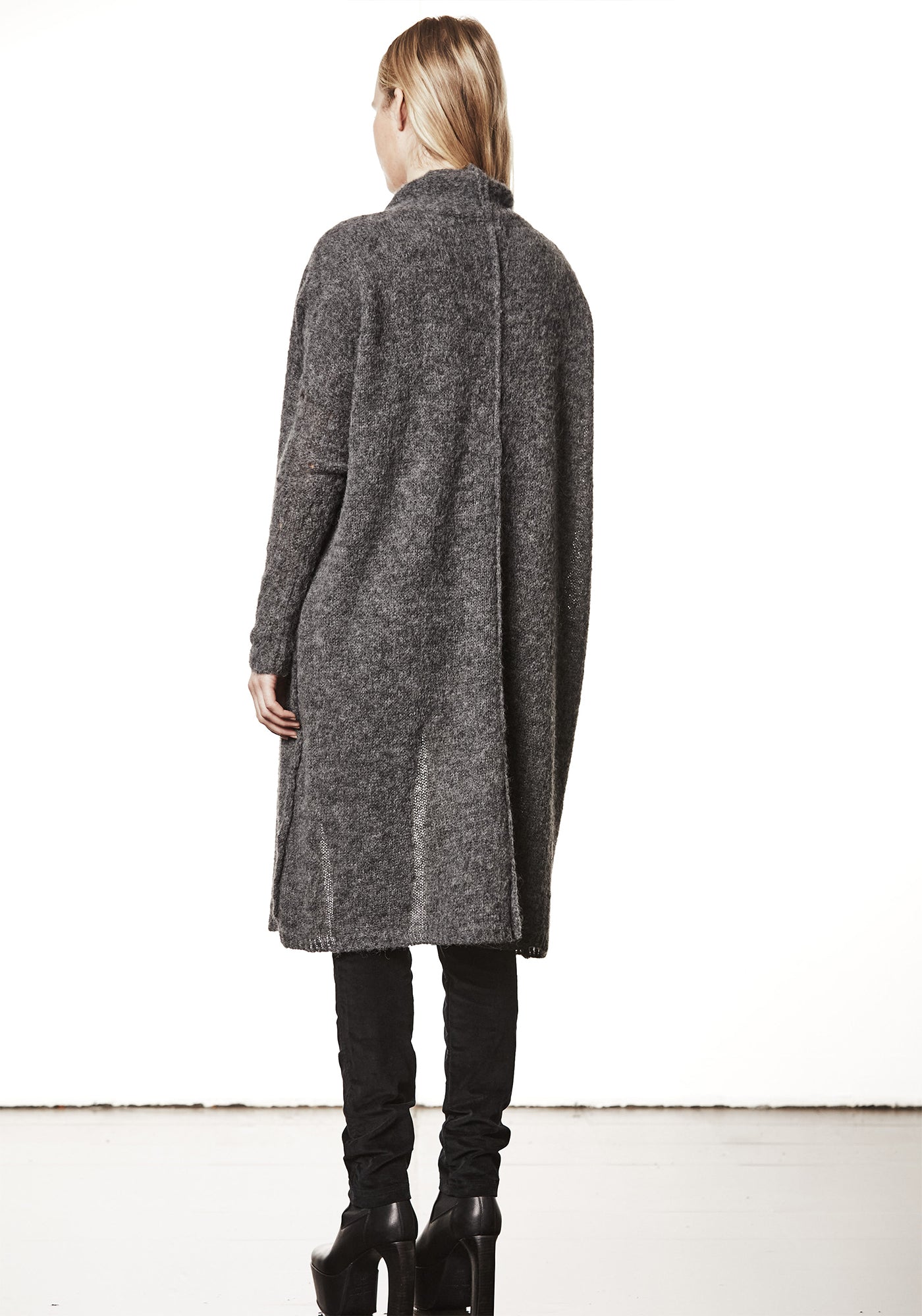 Relaxed Fit Maxi Length Knit Cardigan - December Thieves