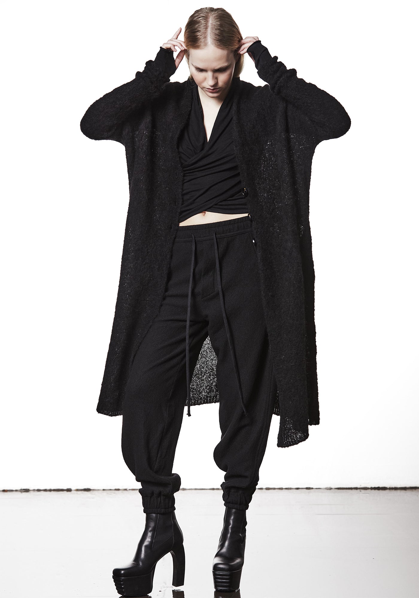 Relaxed Fit Maxi Length Knit Cardigan - December Thieves