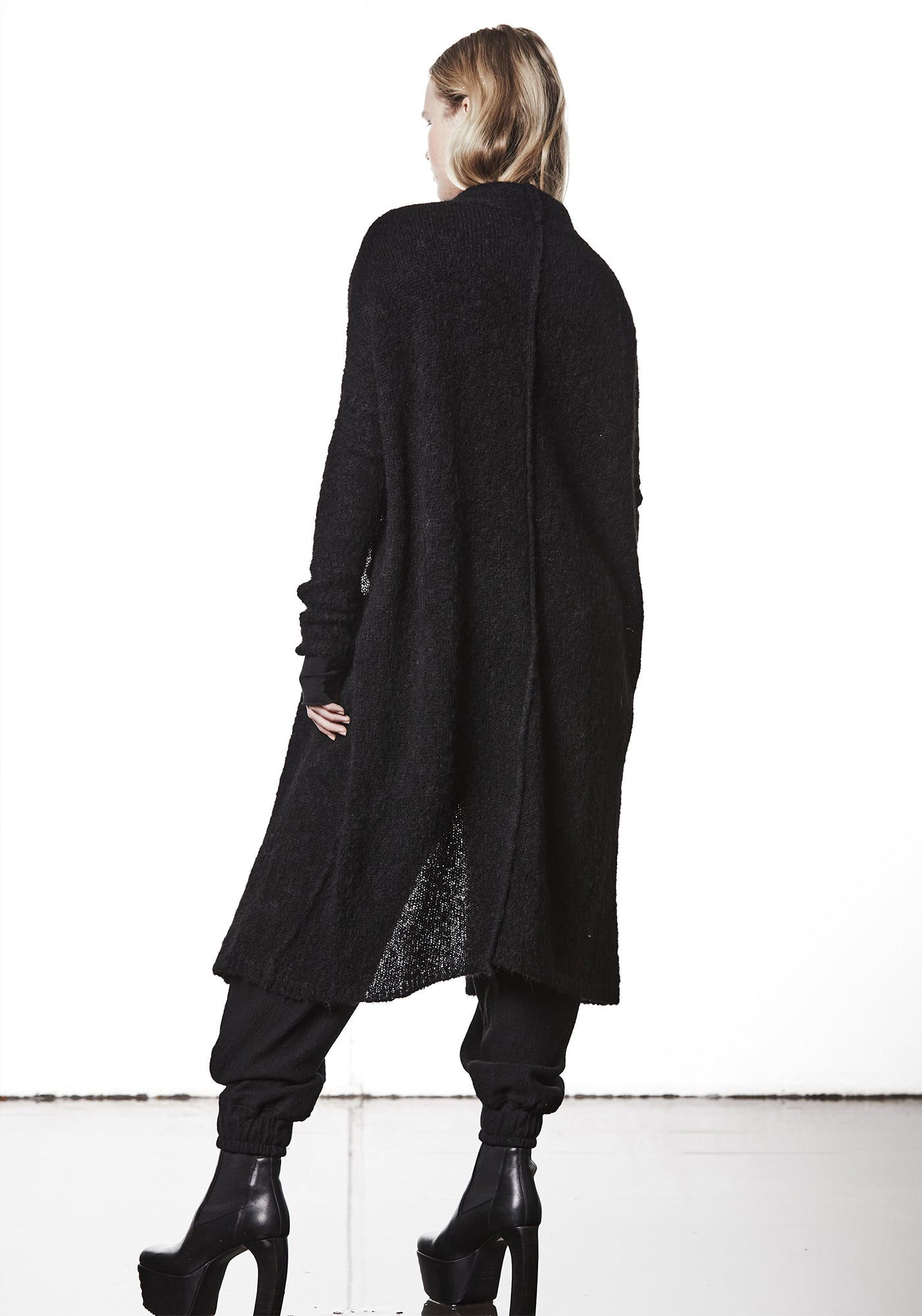 Relaxed Fit Maxi Length Knit Cardigan - December Thieves