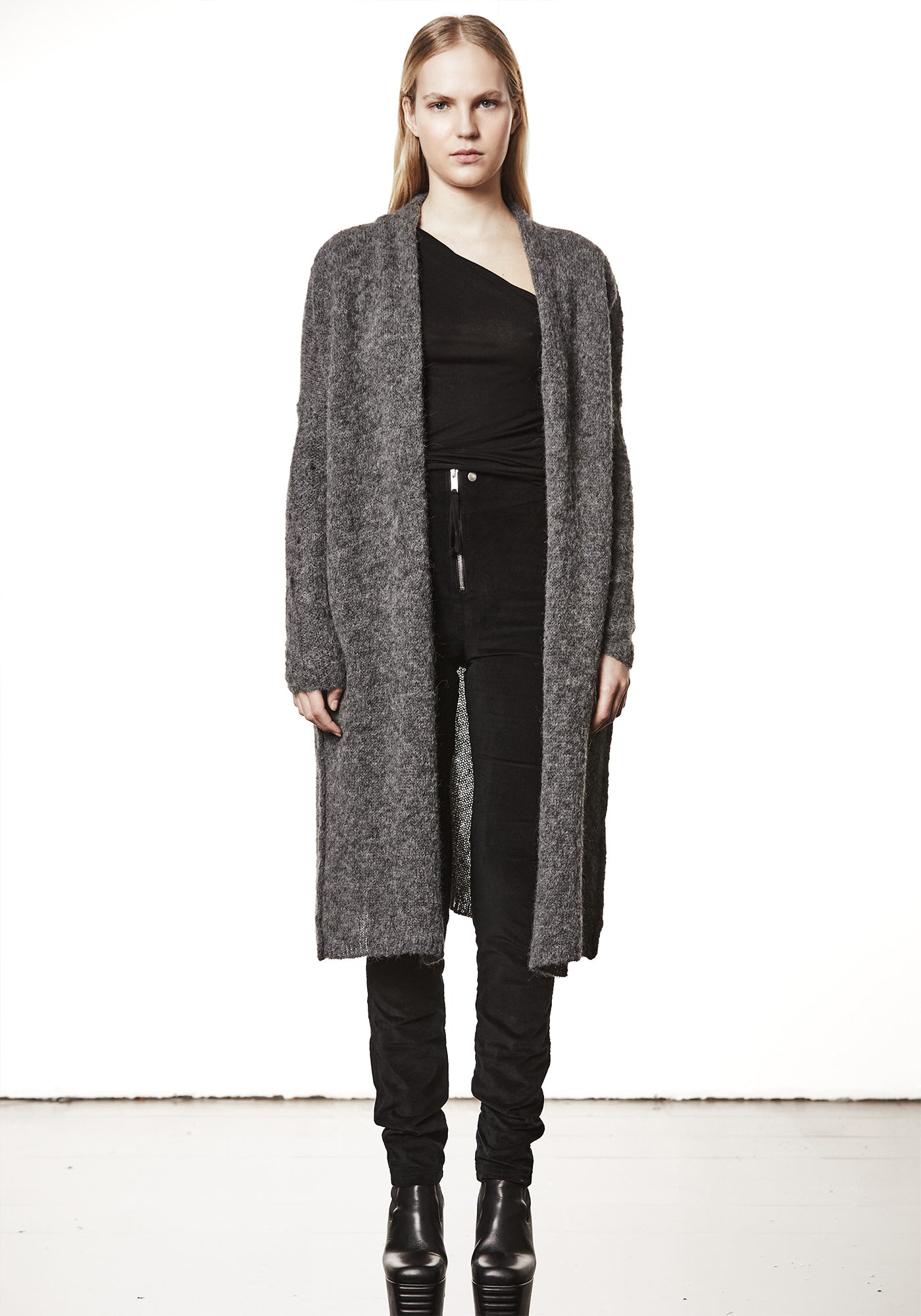 Relaxed Fit Maxi Length Knit Cardigan - December Thieves