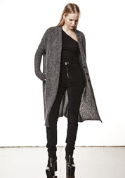 Relaxed Fit Maxi Length Knit Cardigan - December Thieves
