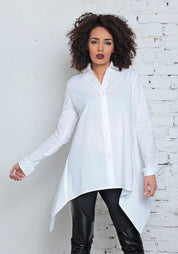 Aluna Flared Gathered Back Blouse