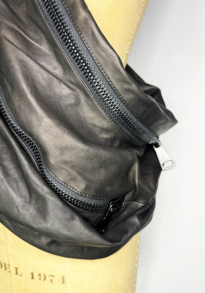 Leather Crossbody Sling Bag