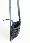 MDK Black Leather Small Cage Bag