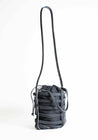 MDK Black Leather Medium Cage Bag