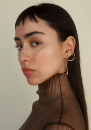 Brass Cambria Ear Cuff