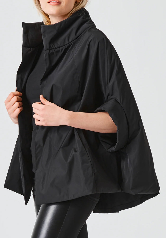 Oversized Capelet Jacket in BLACK or FAWN