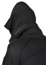 Zip Pockets Jersey Hood