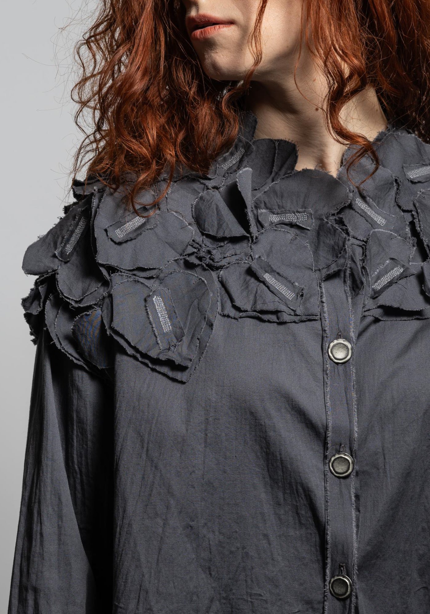 Frozen Heart Detail Blouse