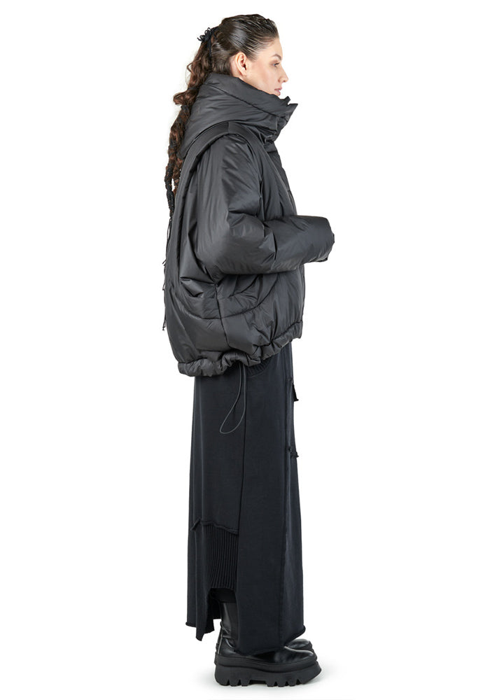 Puffer Lining Cashgora Coat - Ready-to-Wear