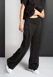 Low Rise Wide Leg Trousers