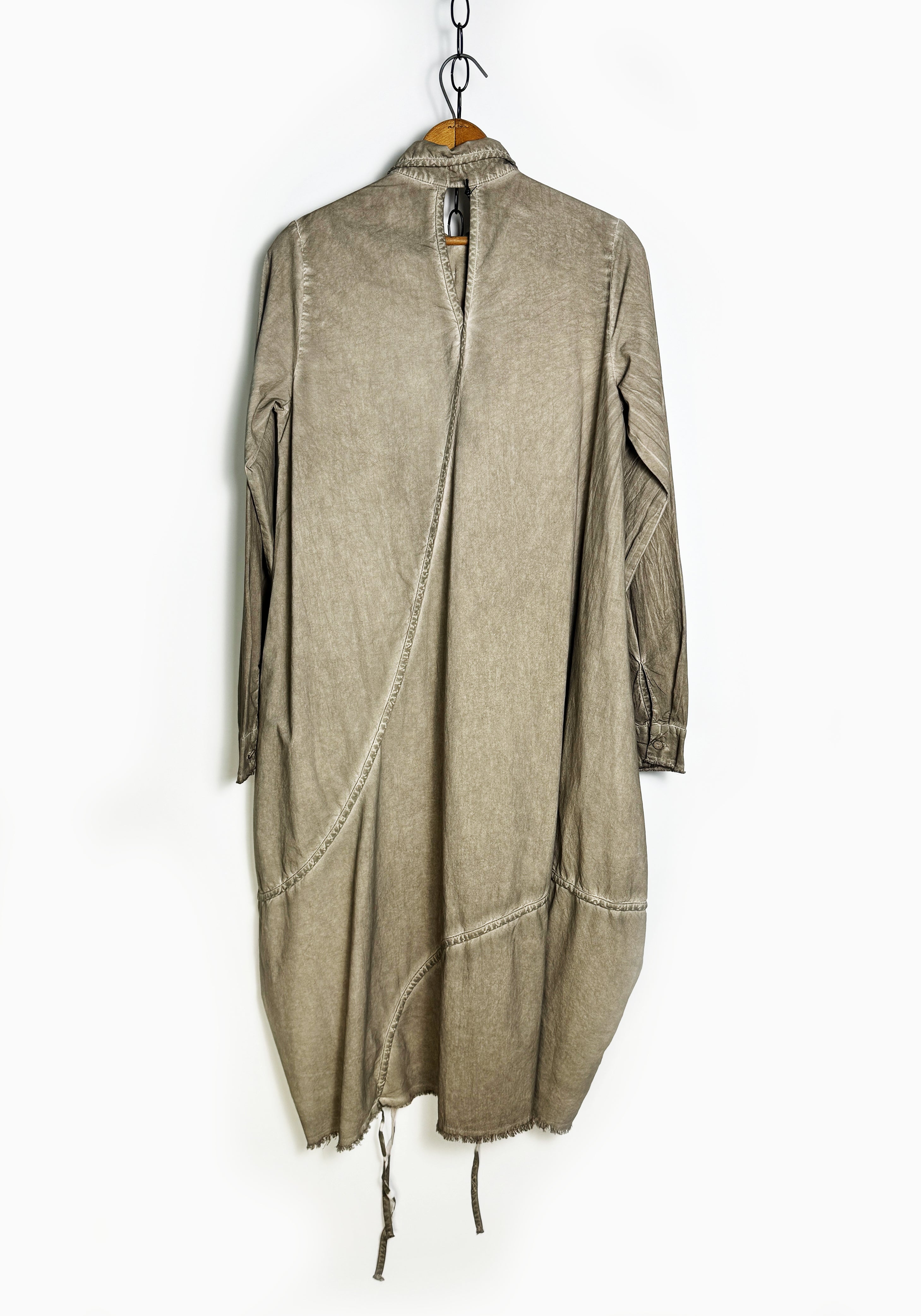 Mormoona Shirt Dress in OLIVE Only