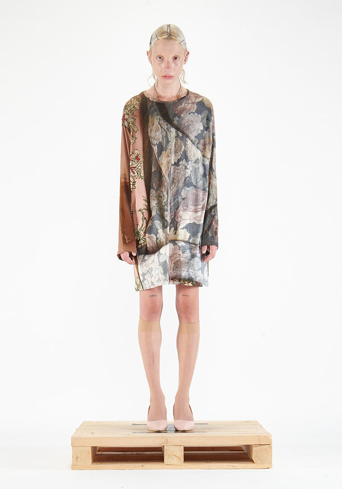 Printed Long Sleeve T-shirt | Barbara Bologna 