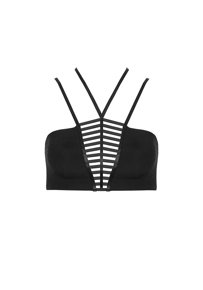 Parallel Longline Bralette Top