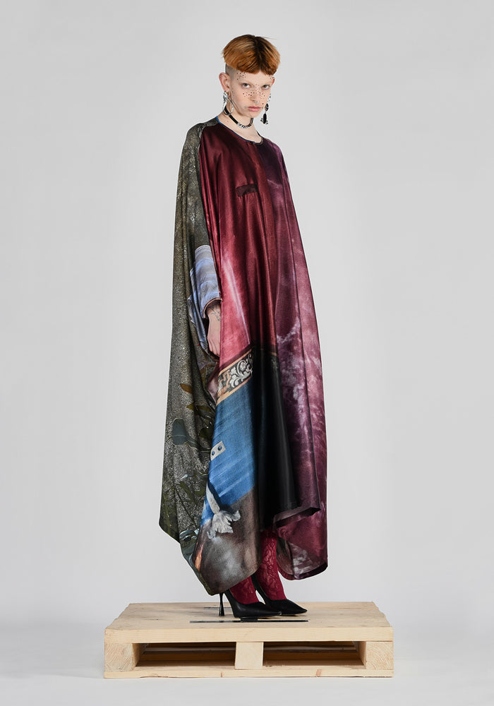 Barbara Bologna Oversized Printed Maxi Dress | December Thieves