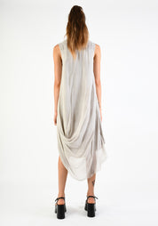 Asymmetric Layered Sleeveless Blouse