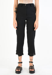 Tapered Straight Leg Pants