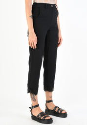 Tapered Straight Leg Pants