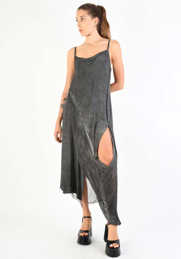 Strappy Draped Details Dress