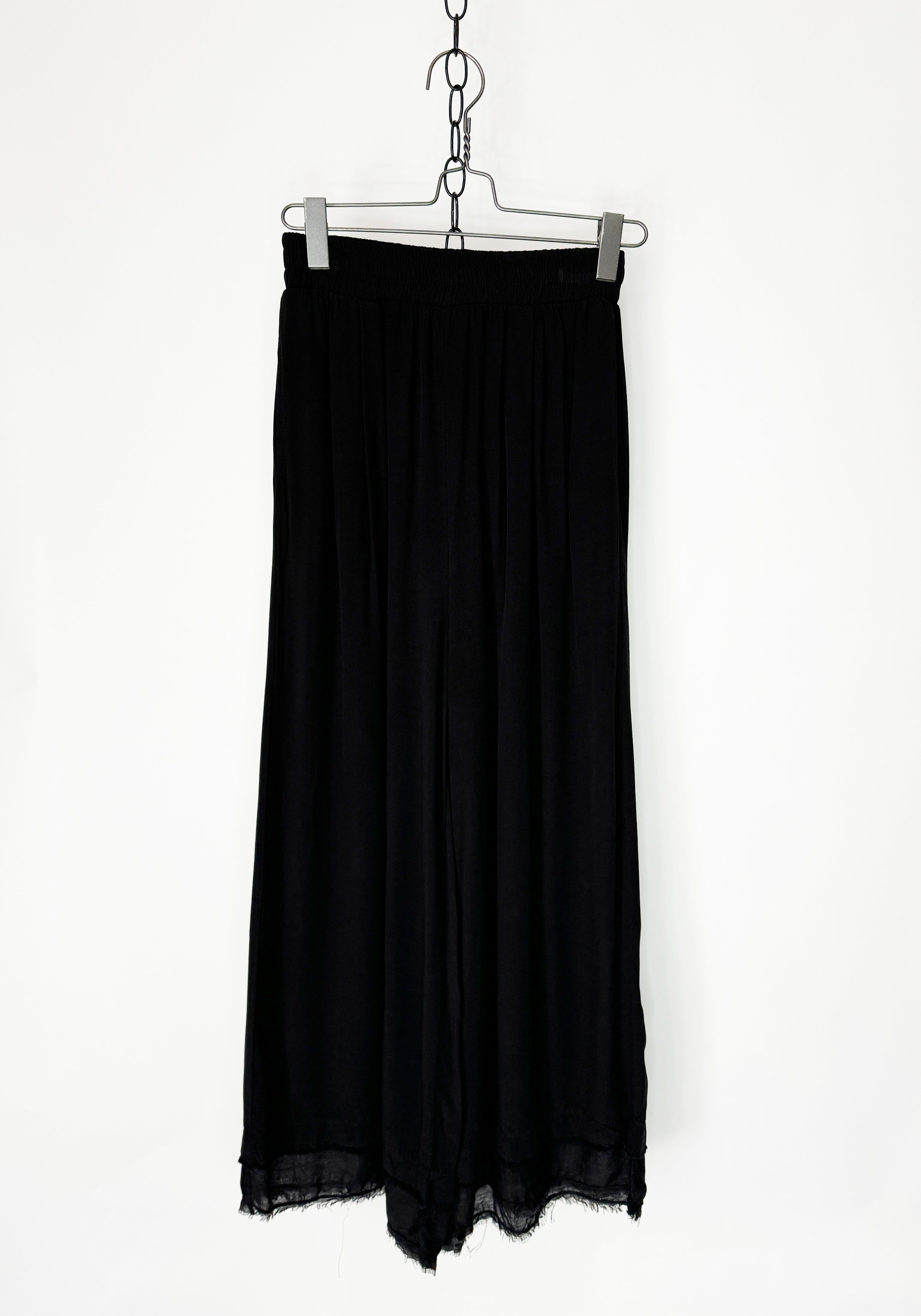 Wide Leg Pants in BLACK Only