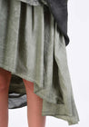 Printed Ombre Floral Maxi Skirt | Sanctamuerte